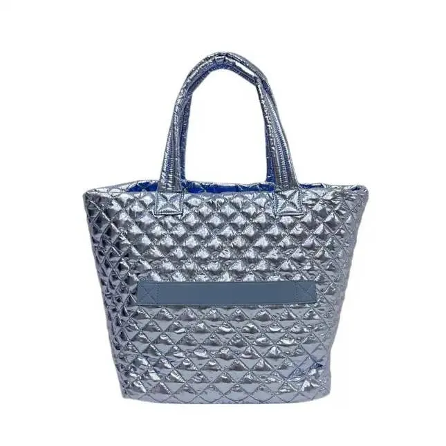 The Debra Diamond Tote Ice Blue in 3/1/25