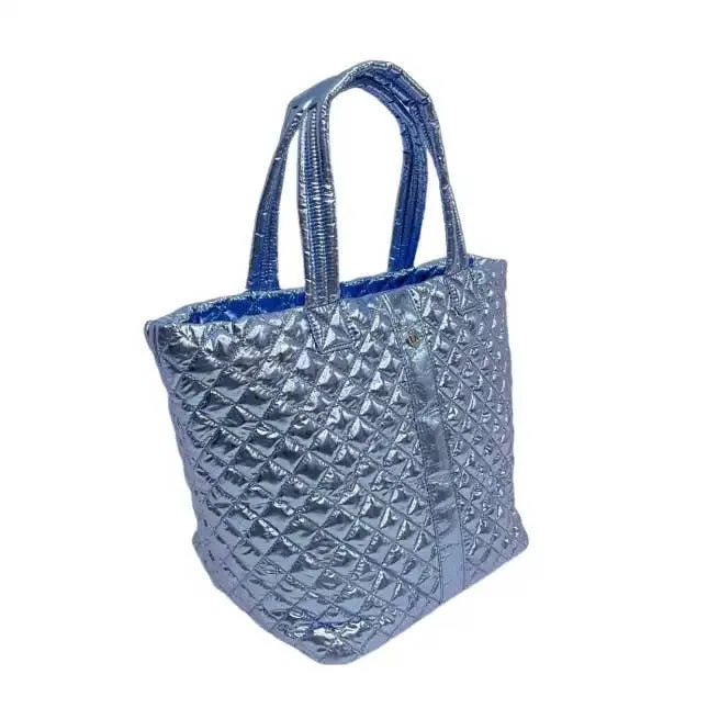 The Debra Diamond Tote Ice Blue in 3/1/25