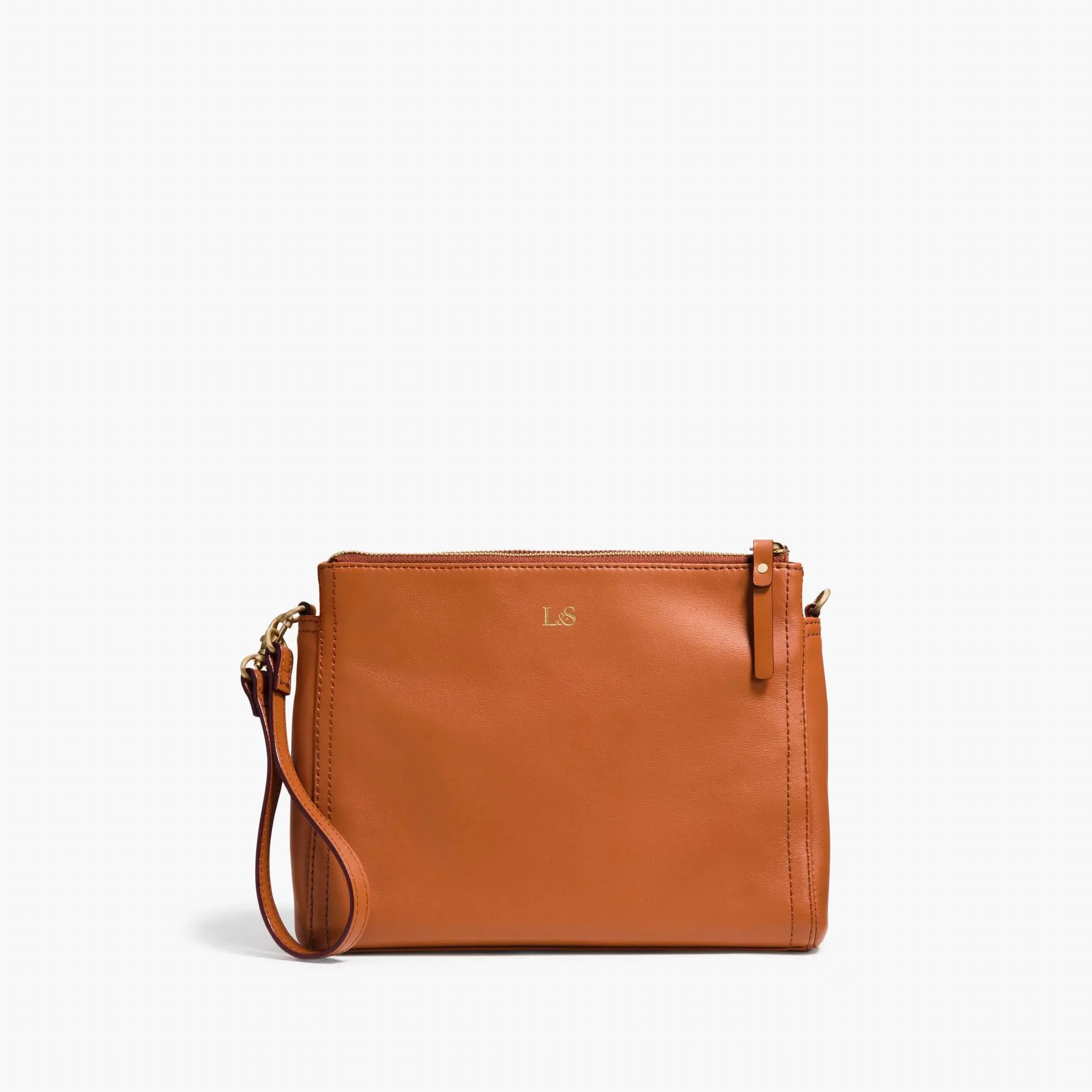 The Pearl - Nappa Leather - Sienna / Gold / Camel