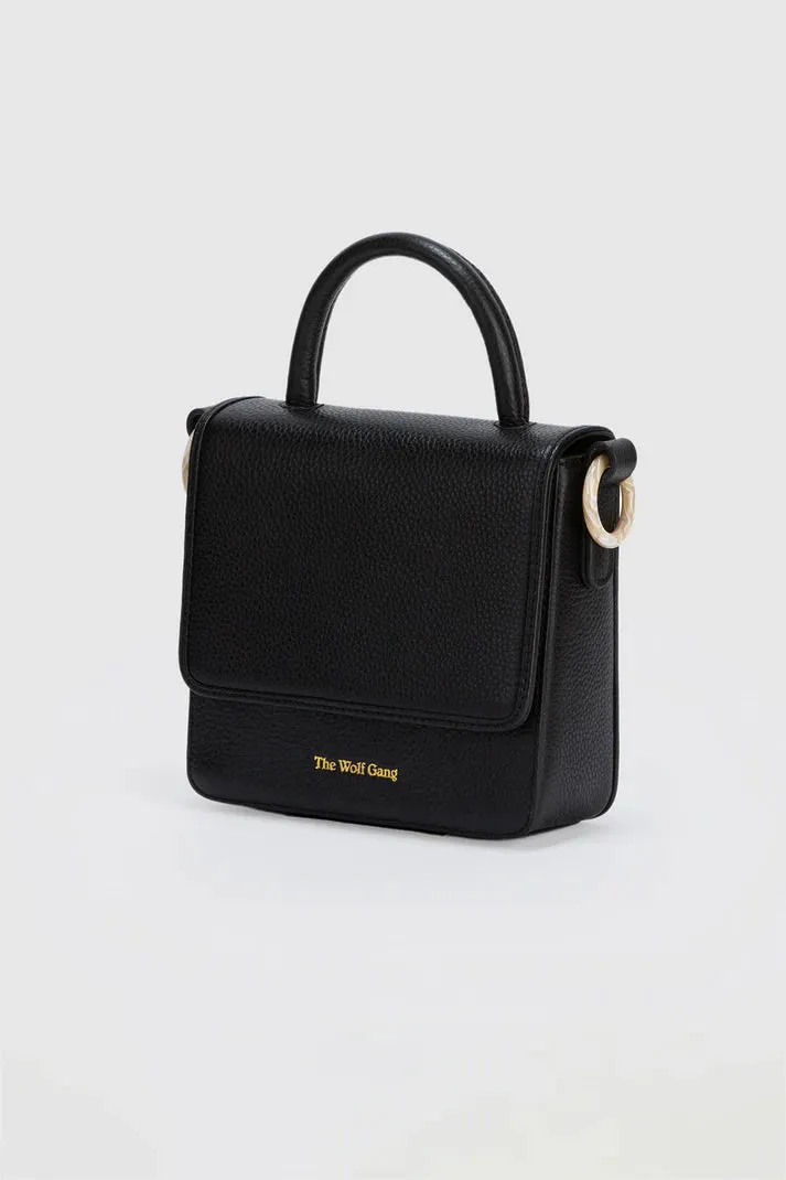The Wolf Gang Layla Mini Box Bag - Noir