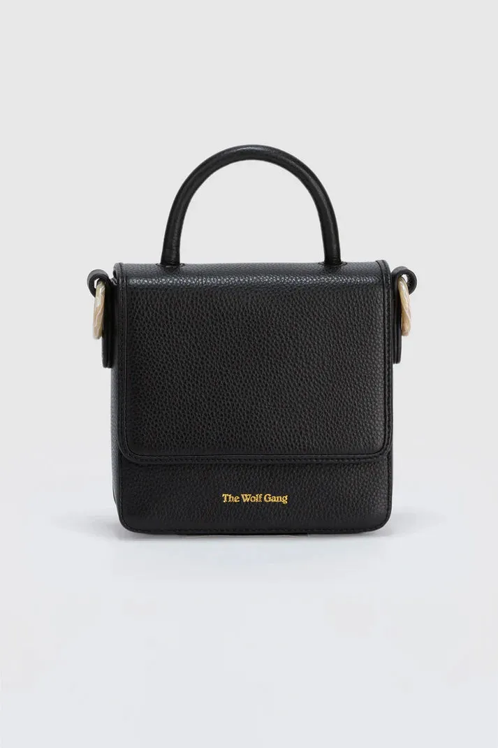 The Wolf Gang Layla Mini Box Bag - Noir