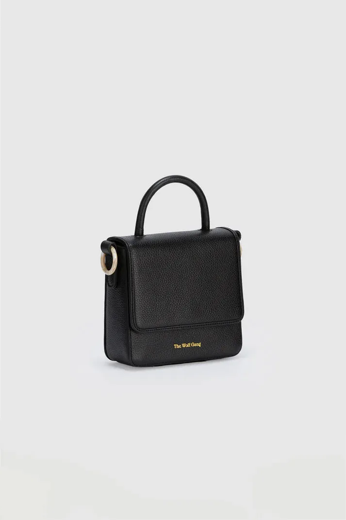 The Wolf Gang Layla Mini Box Bag - Noir