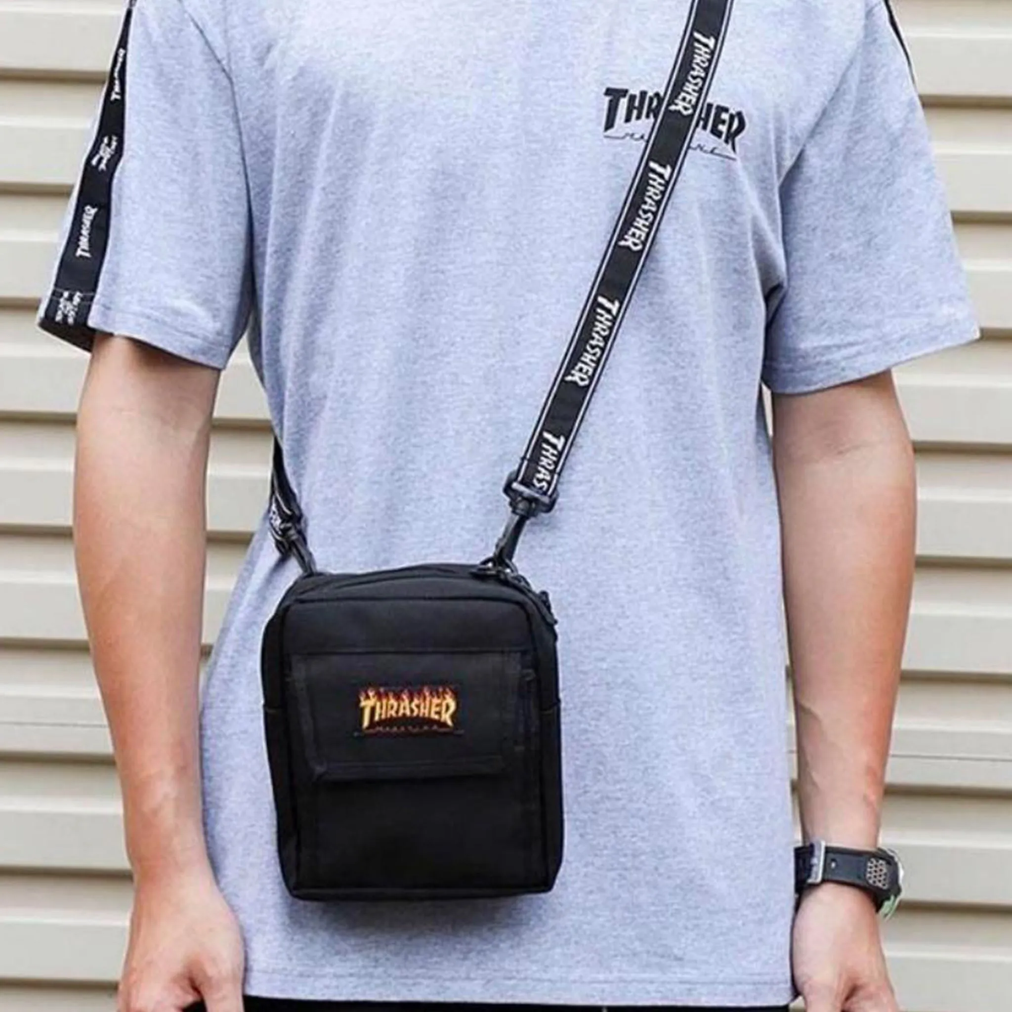 Thrasher Flame Arch Bag