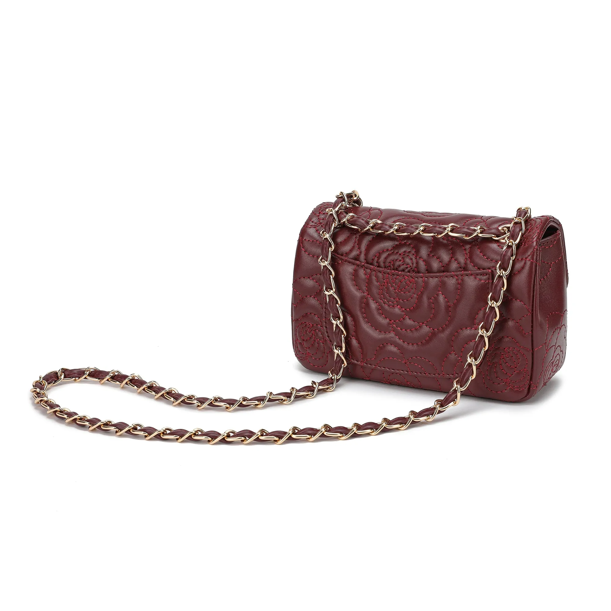 Tiffany & Fred  Quilted Sheepskin Crossbody