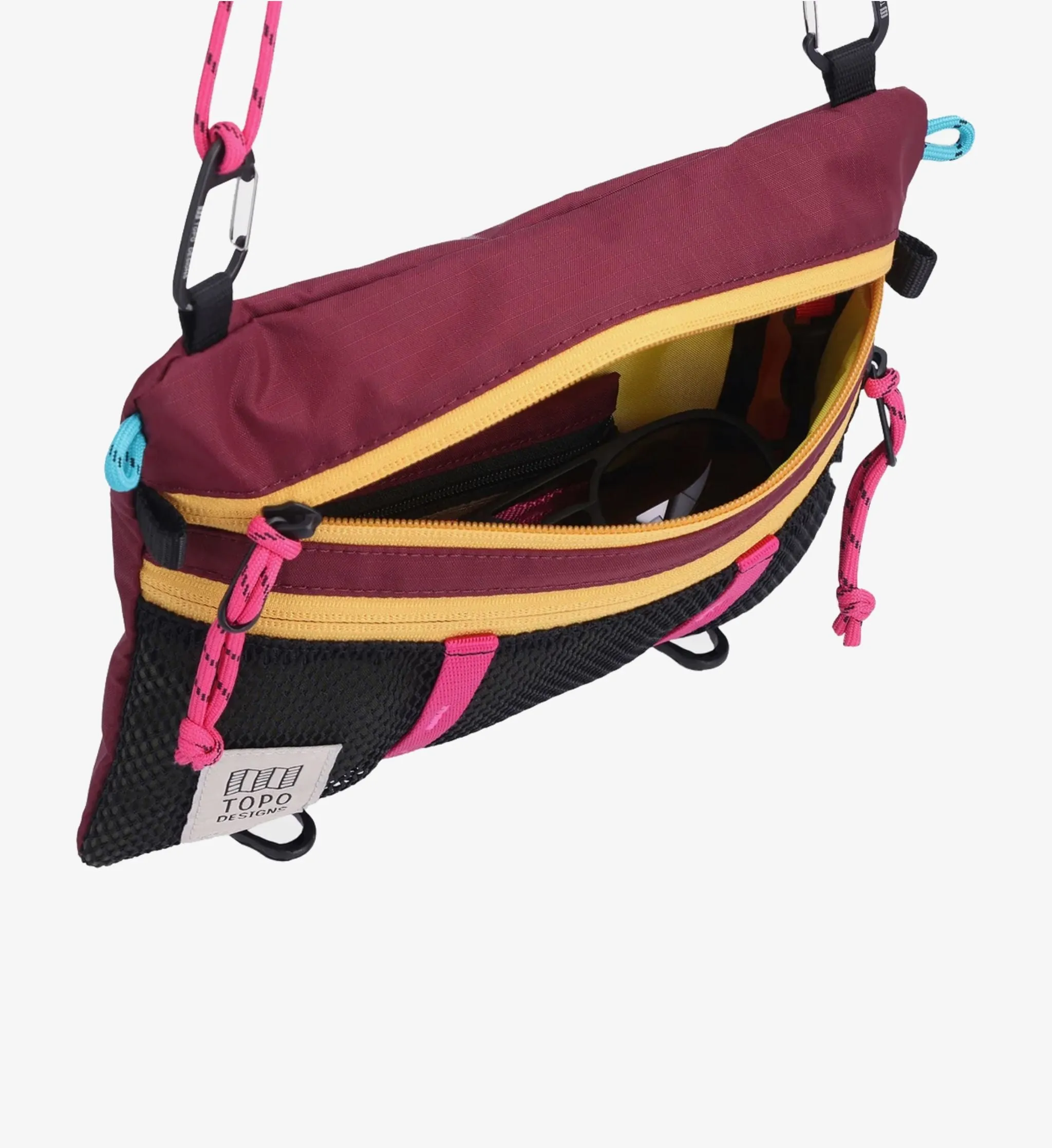 Topo Designs / Mountain Accessory Shoulder Bag - Burgundy