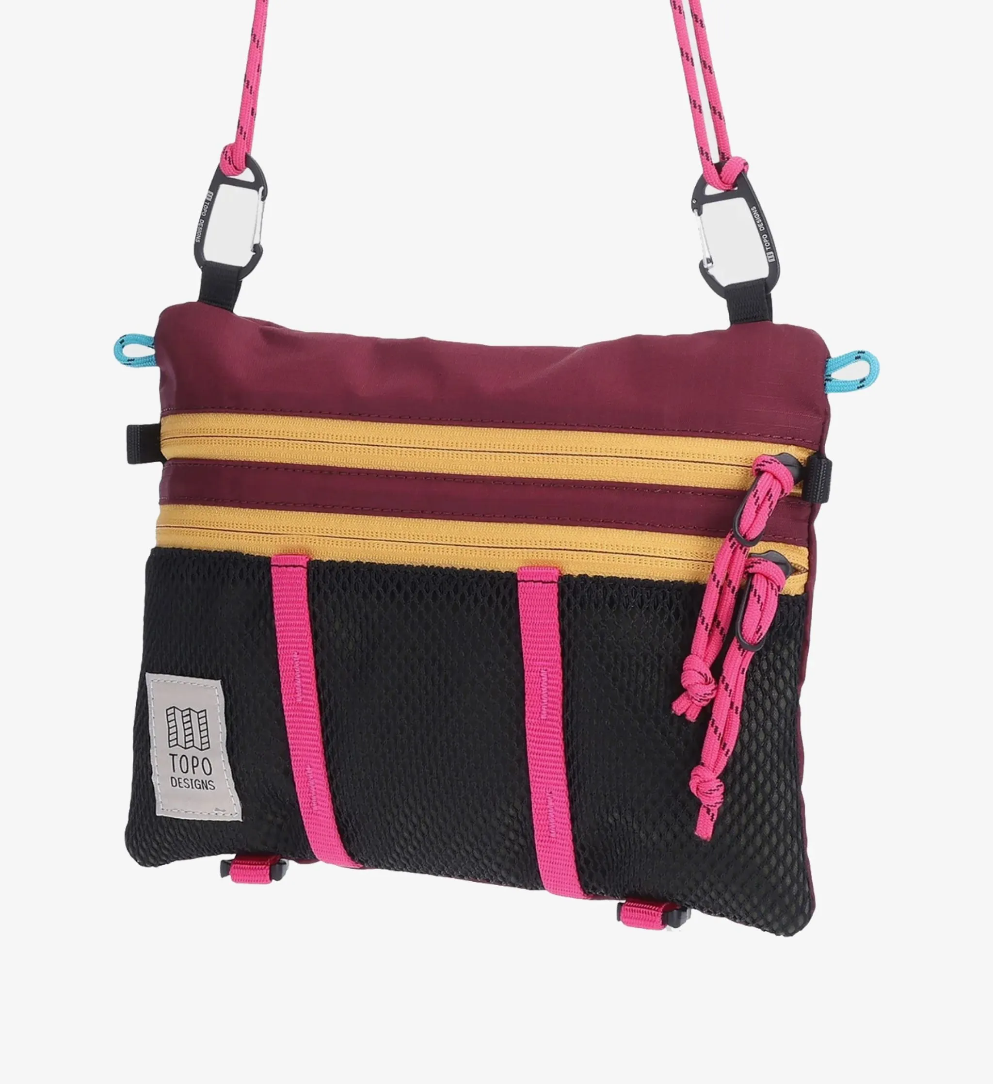 Topo Designs / Mountain Accessory Shoulder Bag - Burgundy