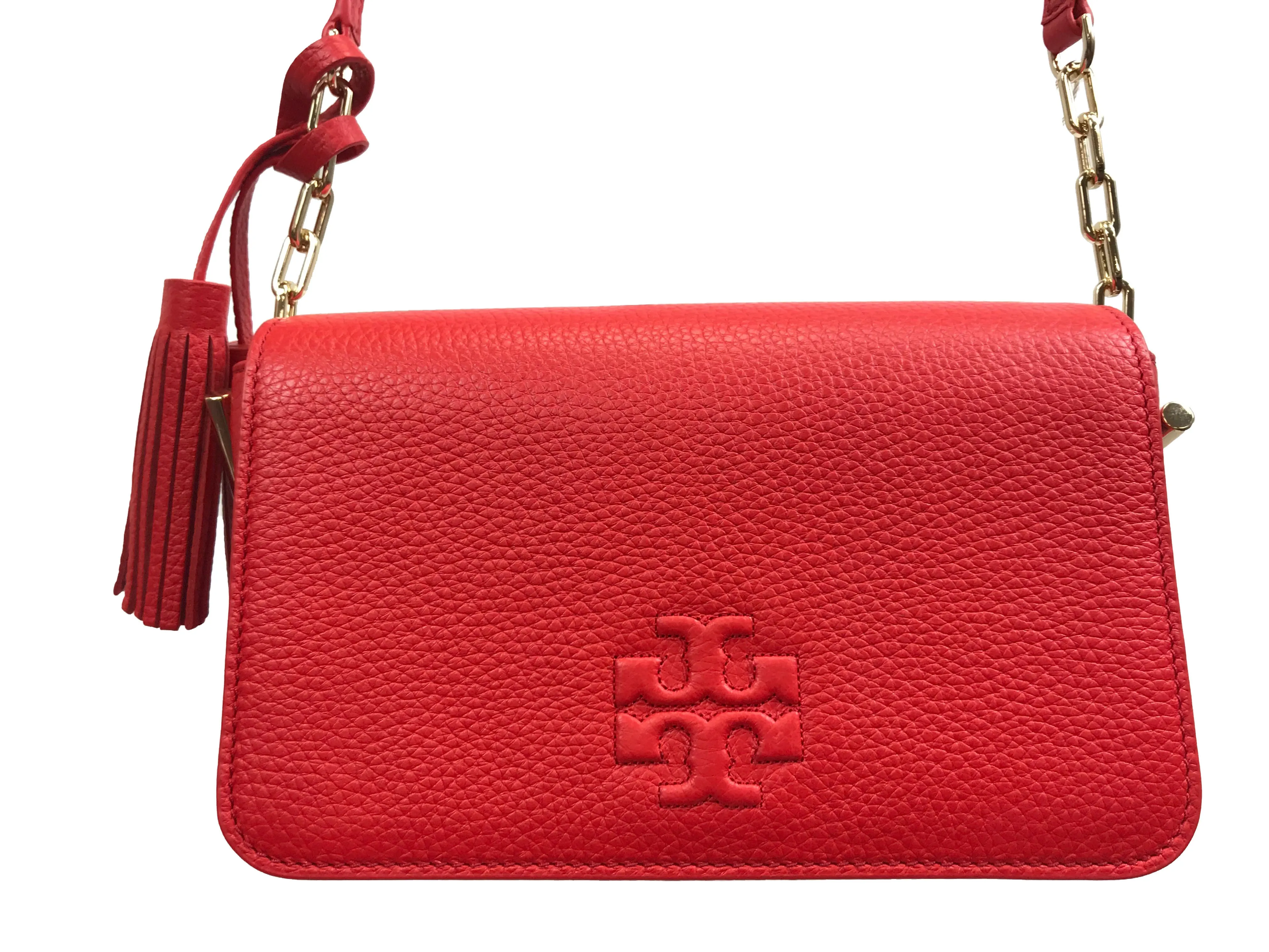 Tory Burch Thea Mini Bag in Brilliant Red
