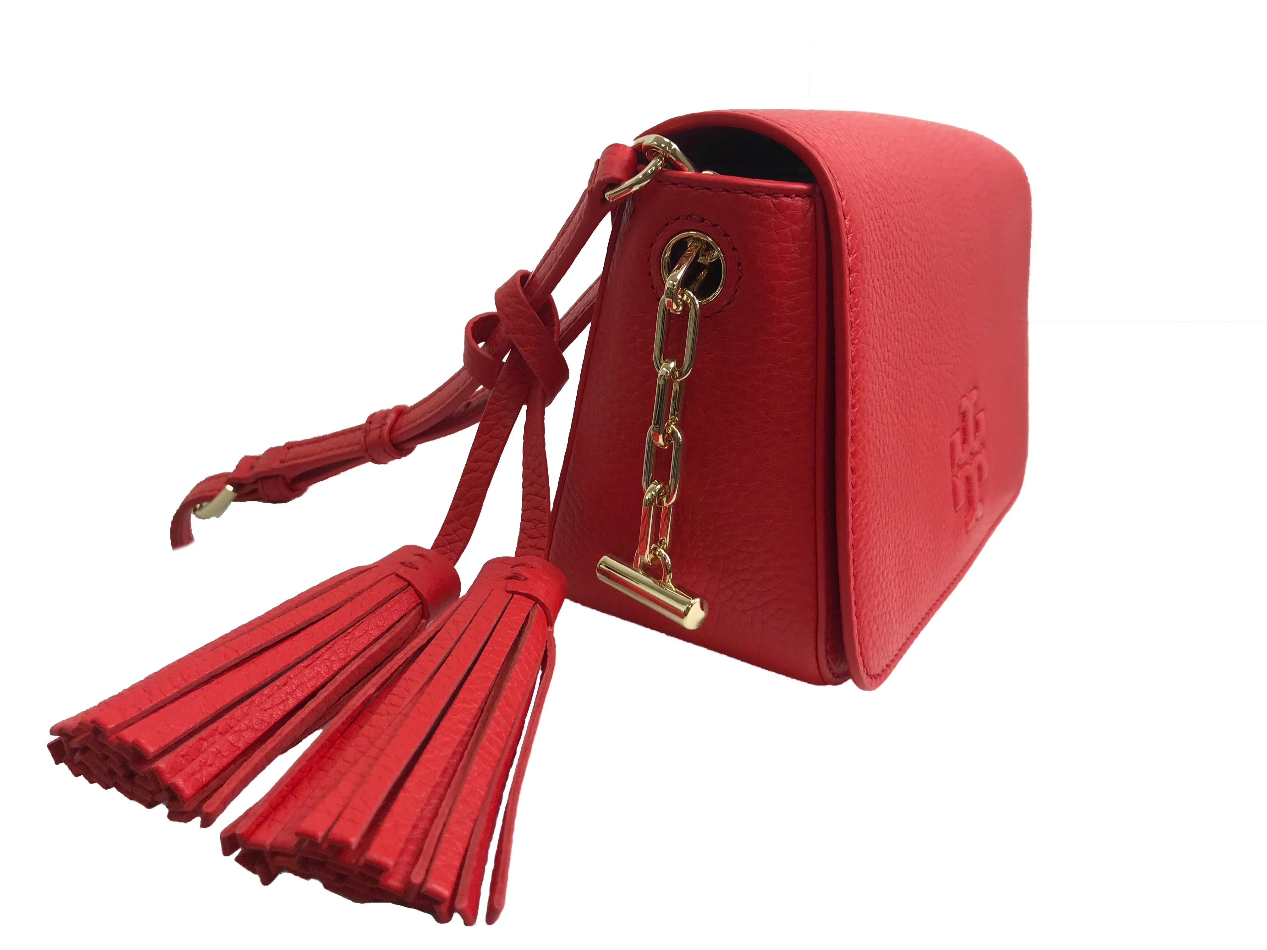 Tory Burch Thea Mini Bag in Brilliant Red