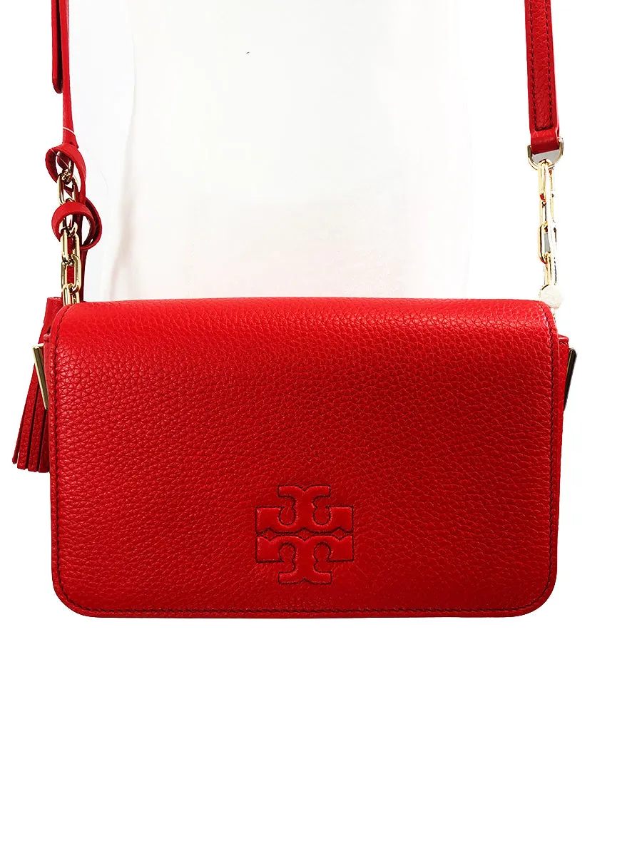 Tory Burch Thea Mini Bag in Brilliant Red