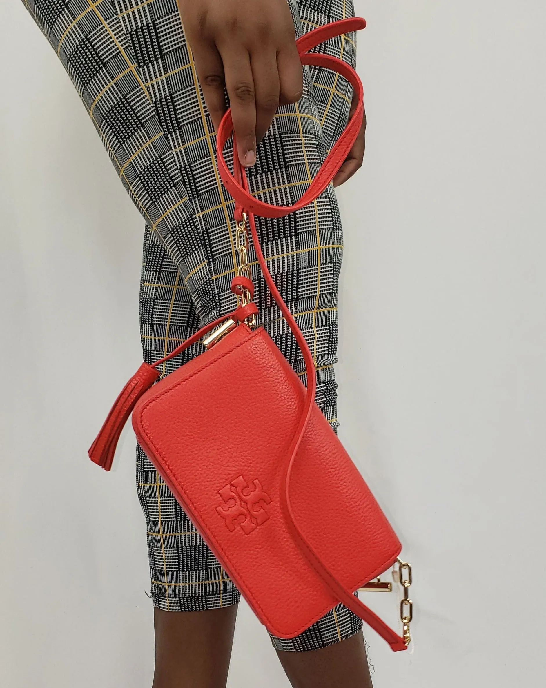 Tory Burch Thea Mini Bag in Brilliant Red