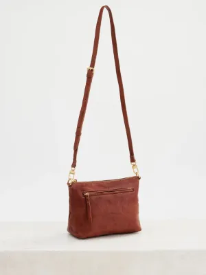Tumbled Large Essential Pouch Tan