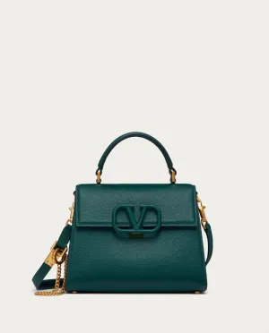 VALENTINO GARAVANI 
SMALL VSLING GRAINY CALFSKIN HANDBAG