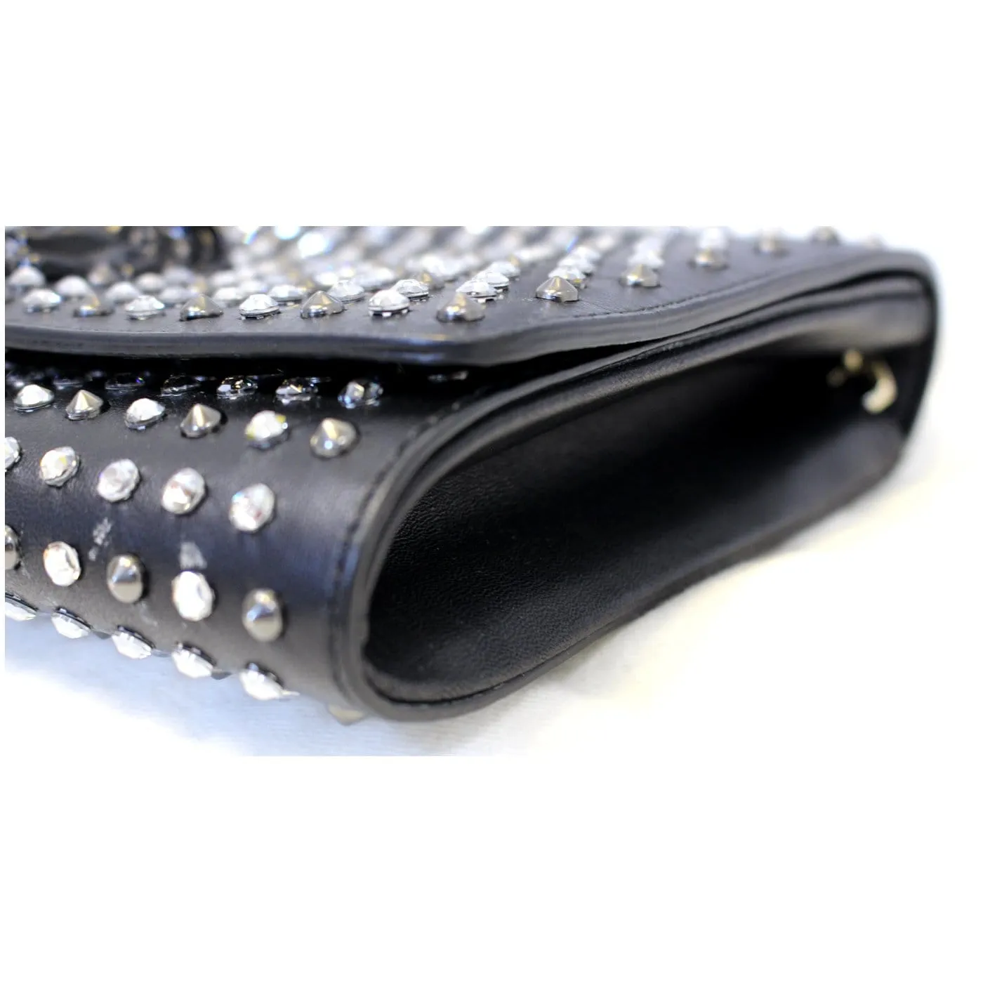 Versace City Stud Palazzo Evening Shoulder Crossbody Bag