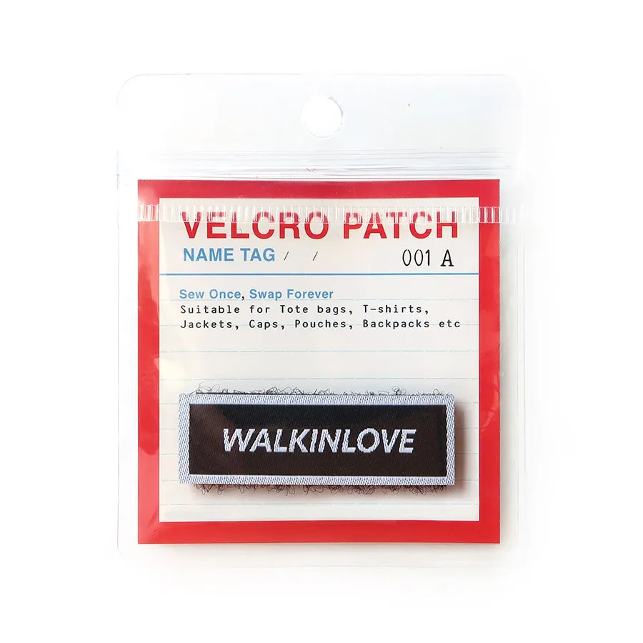 Walk in Love {Velcro Tag}