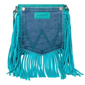 WG44-8360TUR Wrangler Crossbody Turquoise