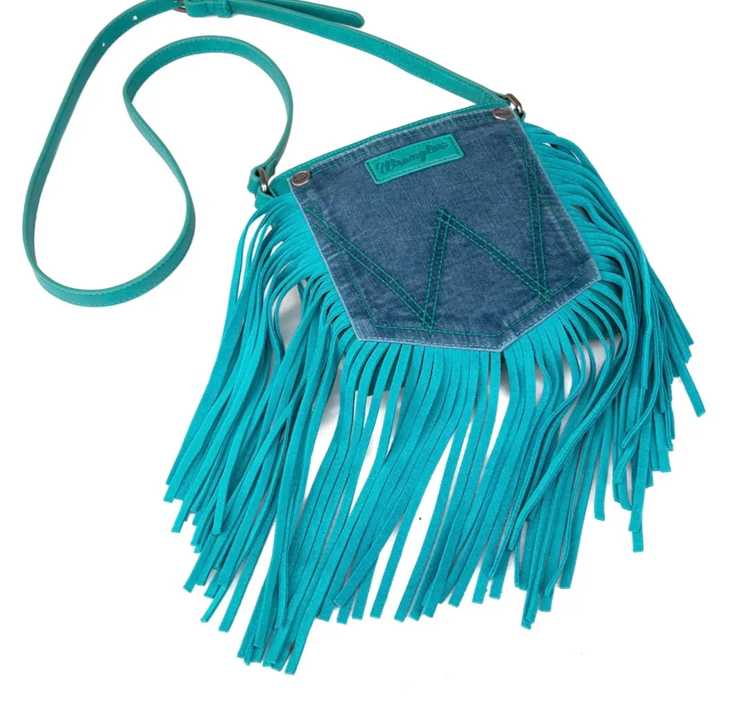 WG44-8360TUR Wrangler Crossbody Turquoise