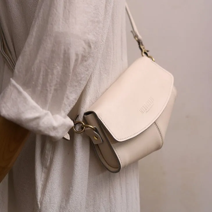 White Crossbody Purse Cute White Purse Crossbody Women's Bags Crossbody White Leather Purse
