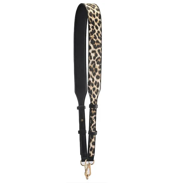Wide bag Strap women's belt for bag accessories replacement shoulder strap adjustable Leopard Handbags Crossbody Messenger Belt