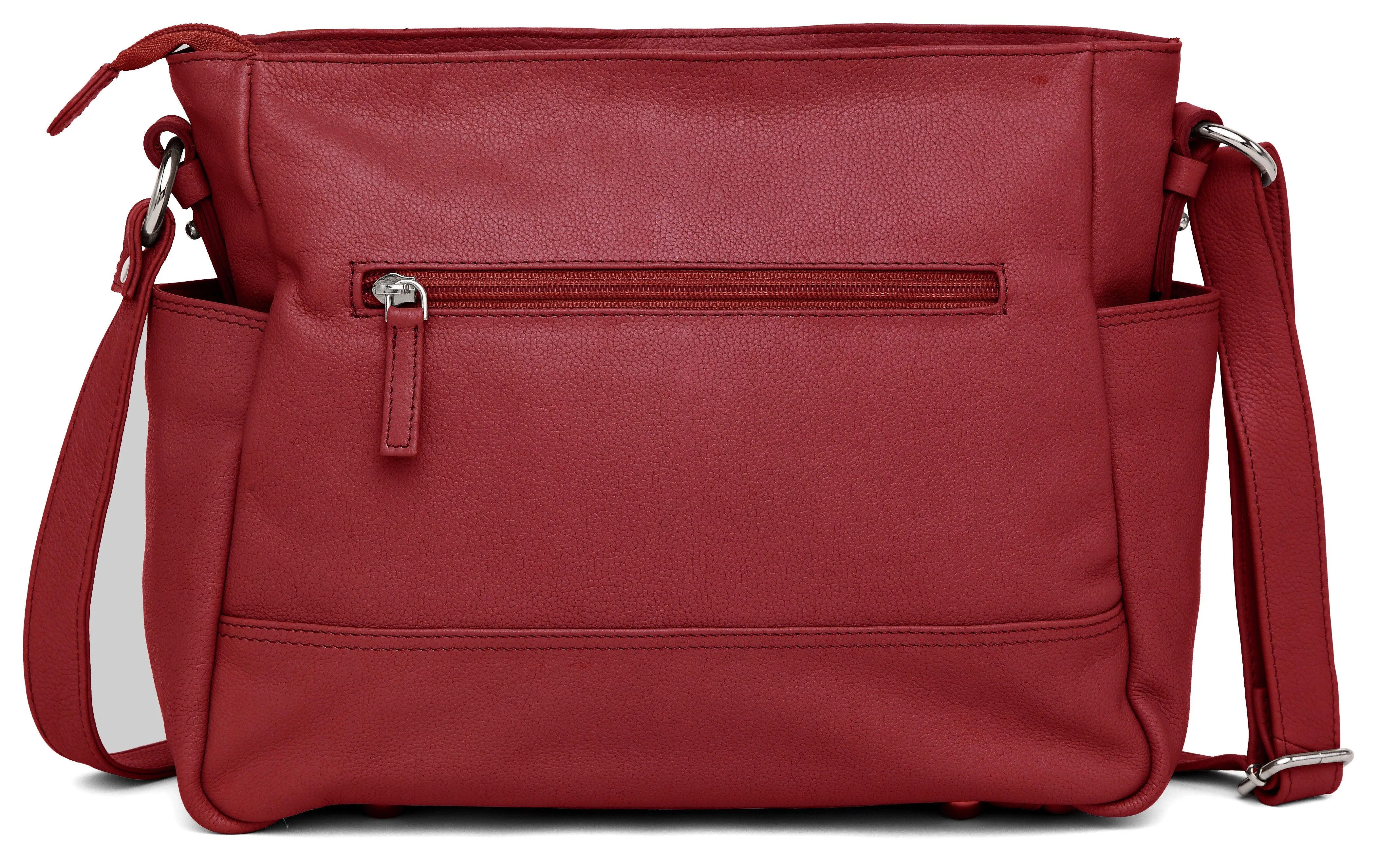 WildHorn® Upper Grain Genuine Leather Ladies Tote Bag | Shoulder Bag with Adjustable Strap for Girls & Women.