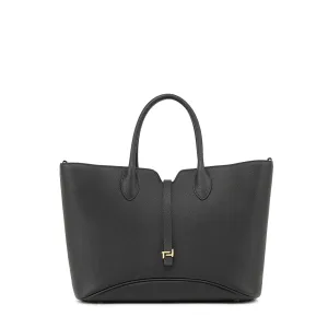 Wind Chime Leather Tote Bag