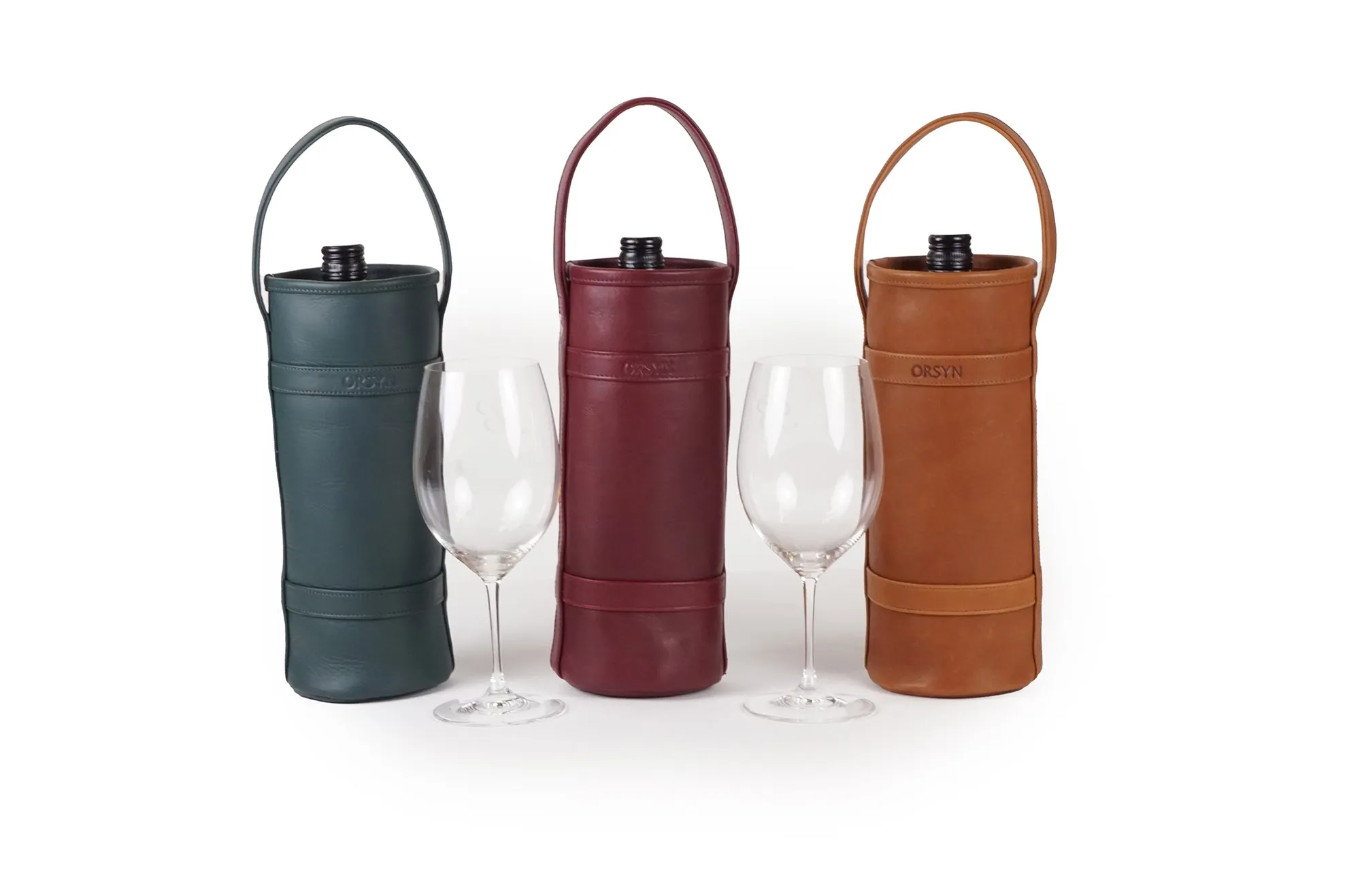 Wine Tote in Burgundy