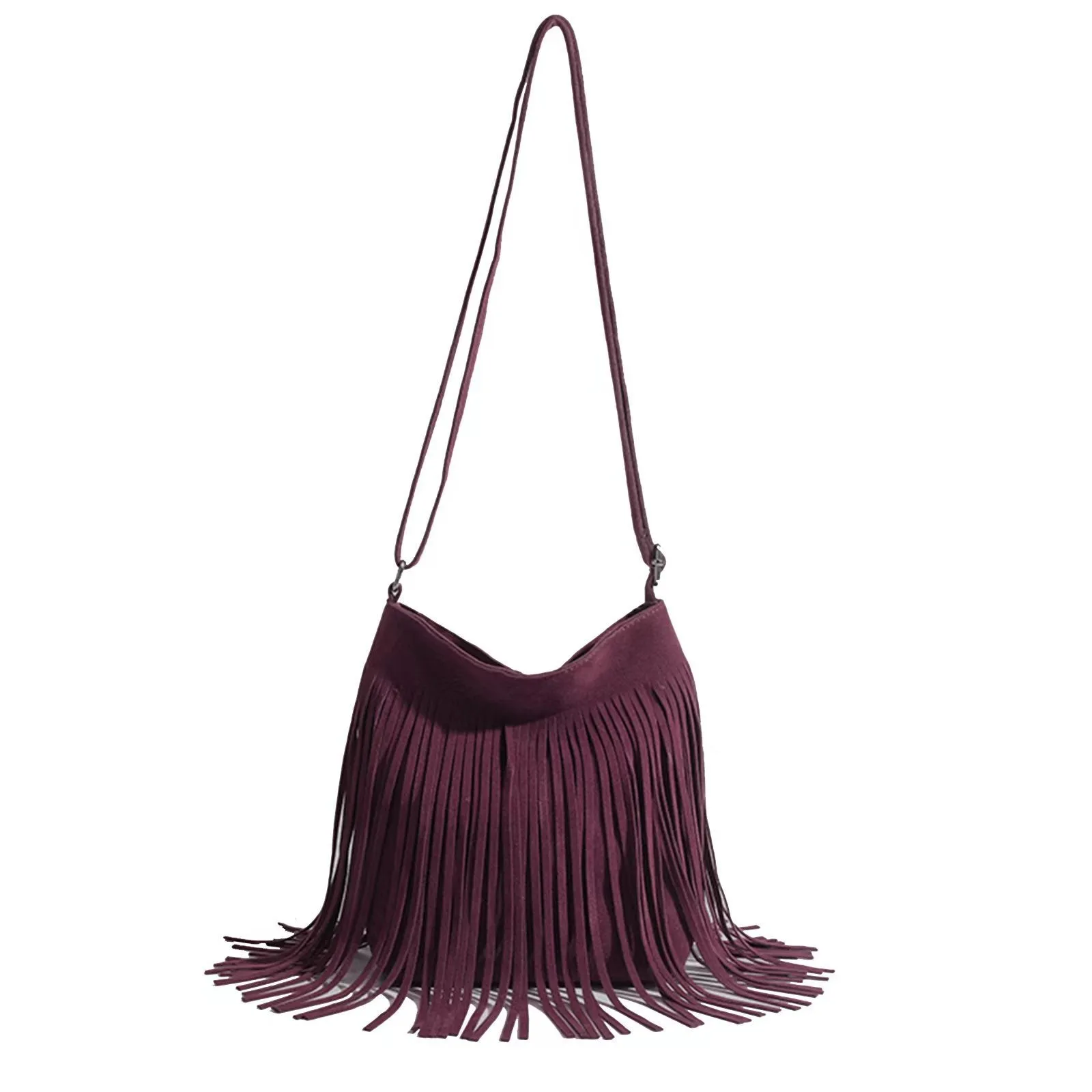 Women's Cool Artistic Tassel Simple Popular Crossbody Bags