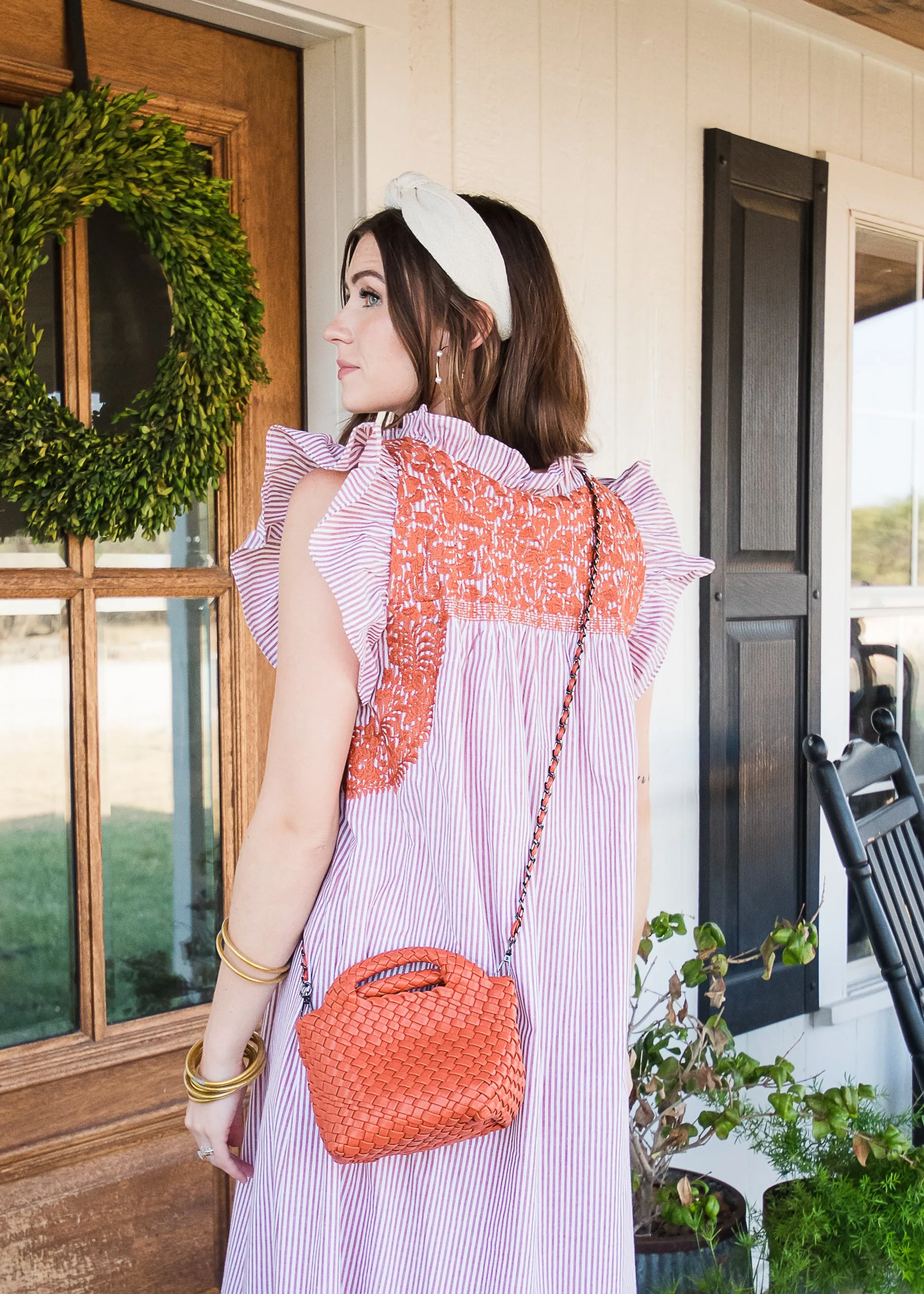 Woven Mini Crossbody