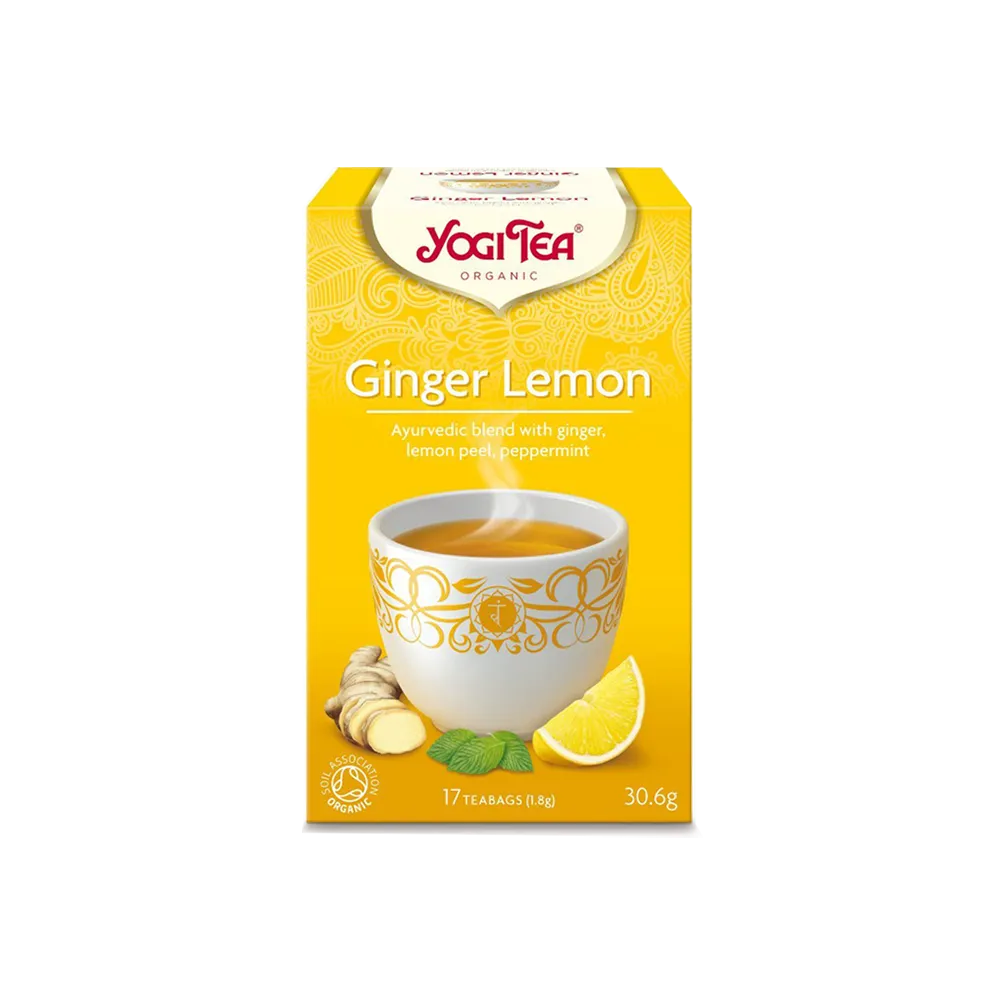 YOGI TEA Ginger Lemon - og 17 bags