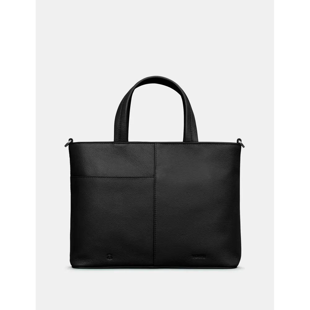 Yoshi Dickens Bookworm Black Leather Multiway Grab Bag