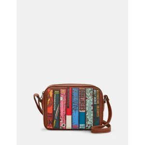 Yoshi Vegan Leather Bookworm Brown Camera Bag