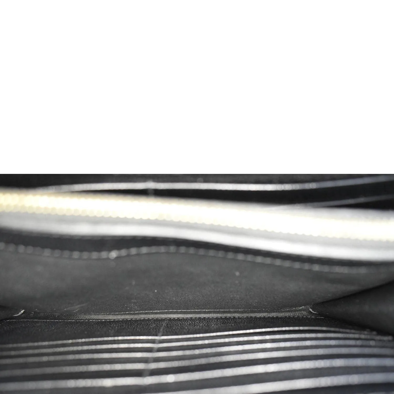YVES SAINT LAURENT Cassandre Leather Wallet On Chain Crossbody Bag Black
