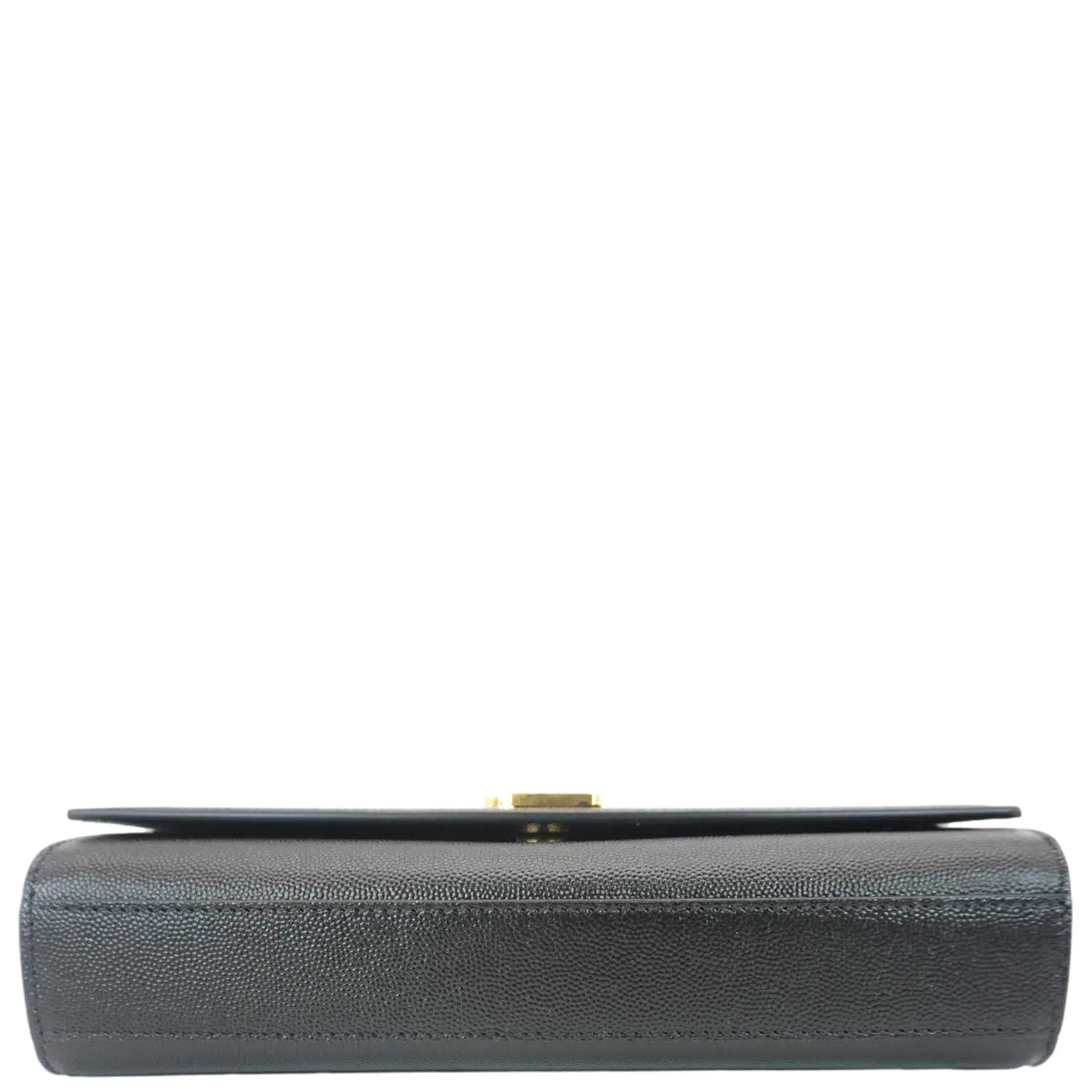 YVES SAINT LAURENT Kate Medium Grain De Poudre Leather Crossbody Bag Black