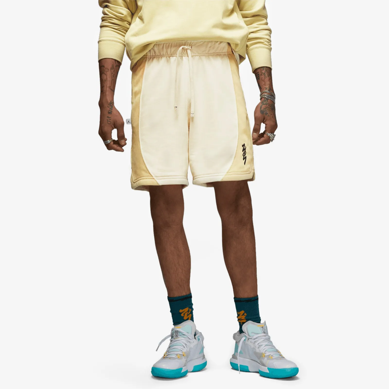 Zion Dri-FIT Fleece Shorts - Gold
